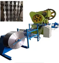 Автоматическая машина для производства колючей проволоки с лезвиями, Punching Machine для изготовления защитных заборов из колючей проволоки