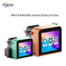 Mini Stampante a Inchiostro Intelligente Portatile Piccola Stampante Manuale per Codifica Data e Codici a Barre