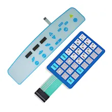Etichette di controllo in PVC conduttivo personalizzate per telecomandi