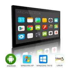 23.6 Умный домашний компьютер Aio Rk3288 Сенсорная панель, планшет на базе Android с четырехъядерным процессором