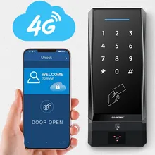 Sistema di Controllo Accessi Intelligente Lettore di Codice PIN con Tastiera e Carta IC Sblocco Allarme Incendio Sistema di Controllo Accessi Intelligente Lettore di Codice PIN con Tastiera e Carta IC Sblocco Allarme Incendio