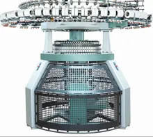 Painel de Controle de Máquina de Tricô Circular de Sistema Único Totalmente Automático e Computadorizado para Tricô de Ribana Personalizado