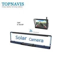 5 Zoll Magnetisches Solar Drahtloses Backup / Rückfahrkamera System