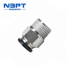 Hoge dichtheid PC-R messing R-draad luchtbuisfitting voor luchtcompressor