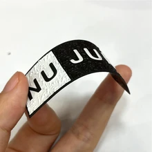 Fábrica de personalización etiqueta de PVC parche de goma