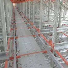 Zeki Anne Çocuk Shuttle'ı Çok Derin Palet Depolama Raf Sistemi için AS/RS