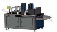 Stampante a getto d'inchiostro digitale per codici data, macchina per stampa di dati variabili per codice Qm colorato