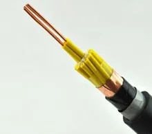 高性能マルチコア制御ケーブル 銅導体付き