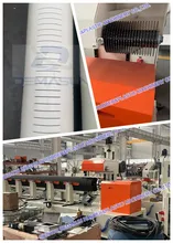 プラスチックパイプ製造機 PVCパイプスロッター機 プラスチックパイプ溝加工機 PVCパイプ機械