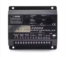 Dizel Jeneratör Aksesuarları için Hız Kontrol Modülü Elektronik Kontrol Kartı Kontrol Cihazı Manyetik Alım Devir Hız Sensörü