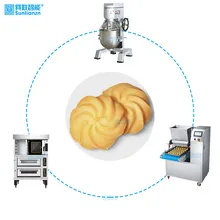 Dây chuyền sản xuất máy làm bánh quy mini tự động đa năng