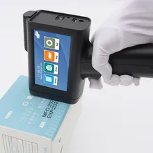 ハンドヘルドインクジェットコード溶剤インクバーコード日付番号ロゴ印刷 M10 ハンドヘルドインクジェットプリンター