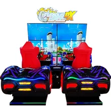 Neues 4-Screen Arcade-Rennsimulator Wütende Geschwindigkeit Dx Münzbetriebene Spielmaschine