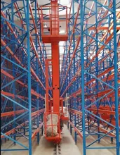 Sistema Automático de Armazenamento e Recuperação Sistema Vertical de Armazenamento Automático Empilhadeira Shuttle Palete para Armazém Sistema de Estantes Automatizado ASRS