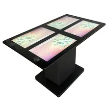 ホットセルフサービス注文マルチウィンドウ 4-Screen インタラクティブインテリジェントタッチスクリーンテーブル