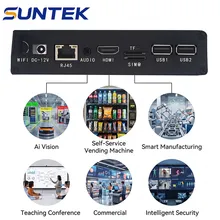 Suntek Alles-in-één Edge Computing Fanless Linux Industriële Computer Rk3568 Android 11 Embedded Desktop WiFi Computer Kleine Doos GPU Mini Itx Industriële PC Behuizing