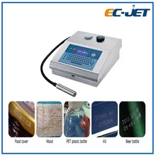 Macchina di codifica a getto d'inchiostro continuo per scatola di tè (EC-JET500)