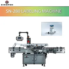 Máquina de etiquetado y codificación automática con integración de impresora de chorro de tinta