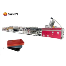 PVCタイルベースシート生産ライン、SPCフロアコアボード製造機械
