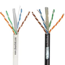 Kabel Konduktor UTP CAT6 CCA Kabel LAN RJ45 Kabel Komputer
