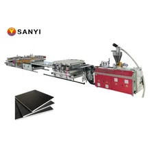 Machine de production de ligne d'extrusion de panneaux en mousse PVC WPC NFC Machine de production de ligne d'extrusion de panneaux en mousse PVC WPC NFC