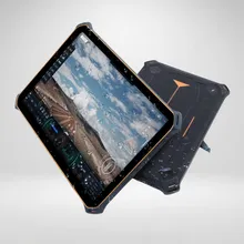 Tablet PC Industrial Android 14 Tablet PC Rugged de Alta Resolução Tablet Industrial Rugged 10.1 Polegadas à Prova d'Água IP67 PC Industrial Rugged