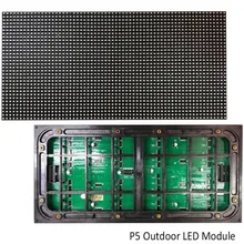 จอแสดงผล LED กลางแจ้งคุณภาพสูง P5 โมดูลโฆษณา LED