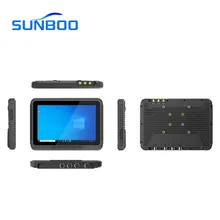 Tablet PC industriale impermeabile Windows, monitor veicolare