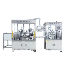 Máquina de Montagem Automatizada de Válvula de Ângulo e Teste Integrado