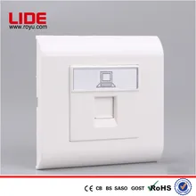 PC 재료 RJ45 컴퓨터 및 아이패드용 데이터 아울렛 사용