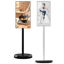 ミニポータブルカラーテレビ ポータブルタッチスクリーンテレビ LCDモニター 回転