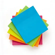 Notas de Escritório Multifuncionais em Cores Vibrantes