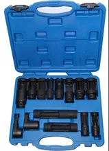 14PCS Oxígeno O2 Sensor Inyector de Combustible Diésel Juego de Llaves de Válvula