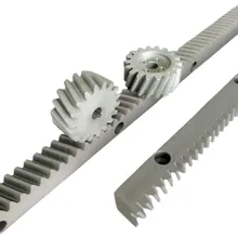 Rack de precisión CNC con dientes helicoidales M10 material de acero Rack de precisión CNC con dientes helicoidales M10 material de acero