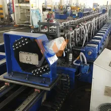 厳武重荷重パレットラック収納ラック倉庫ラックロール成形機棚ラック垂直ビームブレースロールフォーマー機械