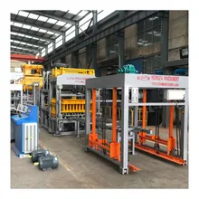 Machine à fabriquer des blocs creux emboîtables, mélangeur de béton pour briques rouges avec moteur