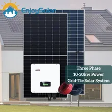 auf dem Netz Solar System Hausstrom PV-Modul Batteriepanel-Kits Solarenergiesystem