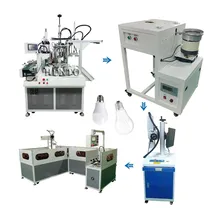 Máquina de alta configuración para fabricar bombillas / Máquina para fabricar bombillas Máquina de alta configuración para fabricar bombillas / Máquina para fabricar bombillas