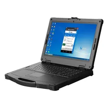 15.6 Ordinateur portable Toughbook FHD robuste, résistant à la poussière et à l'eau, ordinateur entièrement robuste