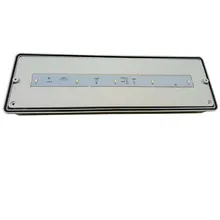 IP65 PC Diffusor wiederaufladbare batteriebetriebene LED-Leuchte automatische LED-Notausgangsleuchte für Gebäude