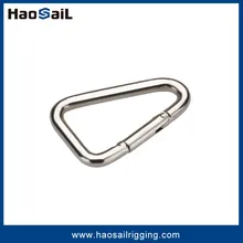 Perangkat Keras Rigging Segitiga Kait Snap Stainless Steel Serbaguna