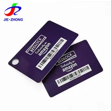 Pencetakan Warna Penuh Kartu PVC dengan Kode Qr dan Desain Kustom