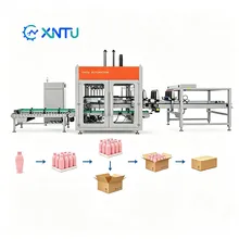 Máy đóng gói thùng carton bằng robot nạp từ phía trên có hệ thống thị giác máy tính