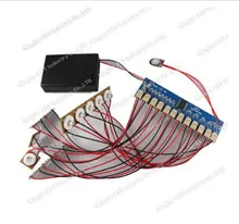 12 LED 플래싱 모듈 팝 디스플레이 플래셔 LED 조명 모듈