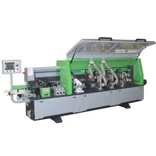 เครื่องปิดขอบอัตโนมัติ เครื่องปิดขอบ PVC พร้อมฟังก์ชันการกลมมุม