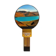 Módulo de Display LCD TFT de Pequeno Tamanho e Forma Redonda 0.99 Polegada