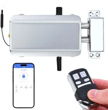 En-R02 Serratura intelligente per porta con controllo remoto, serratura per la sicurezza domestica con controllo remoto e APP