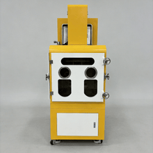 Aangepaste PLC Automatische Besturing Hoge Koppel Laboratorium Interne Mengmachine voor Rubber Plastic Masterbatch Compounding Kleine R&D Monster Testmachine
