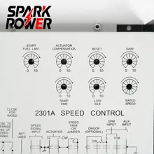 2301A Module de Contrôle Électronique pour la Régulation de la Vitesse du Moteur et l'Opération Parallèle