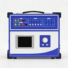 Tester di iniezione di corrente secondaria industriale sistema di test di protezione di tensione e relè trifase